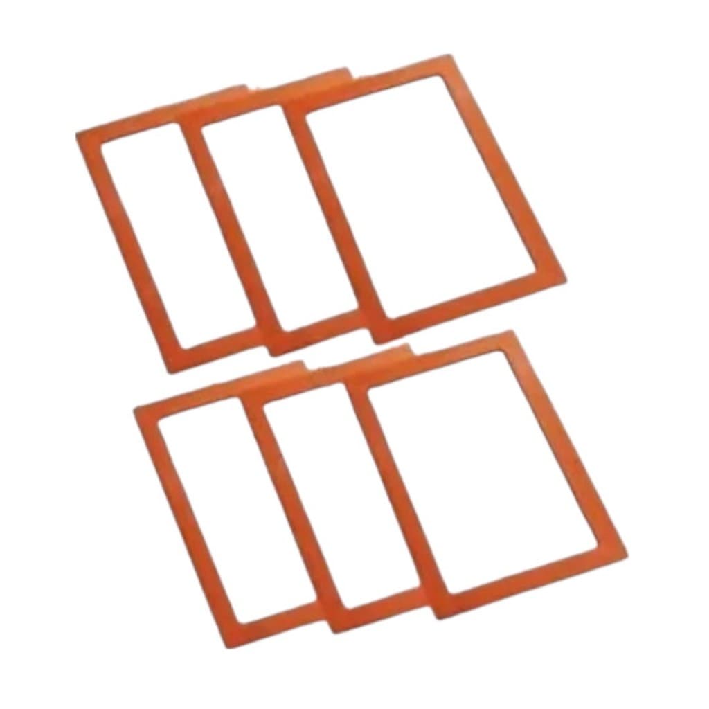 06 Espelho Laranja Banheiro Moldura Plastica Atacado N 14 16 18