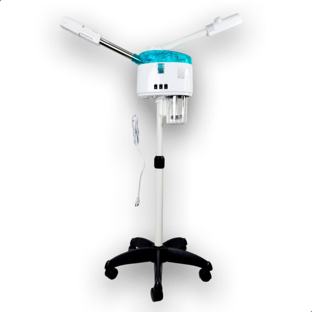 Vaporizador Quente Frio Ozônio Com Pedestal Para Salão Barbearia Cabelereiro K-SKIN KD238A