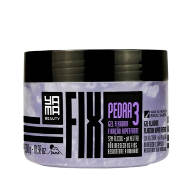 Gel fizador para cabelo Yamafix Pedra 300g