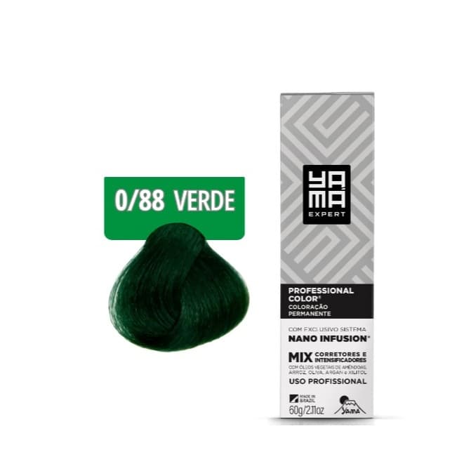 Mix corretor de tom Yamá Professional 60g VERDE
