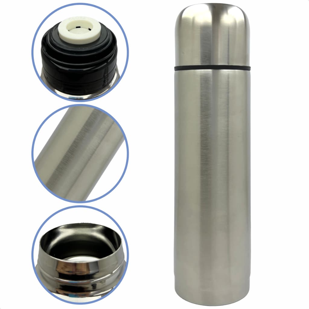 Garrafinha Térmica Inquebrável Inox Garrafa 350ml Quente Frio Chá Café Água Versátil Squeezed Vacuum