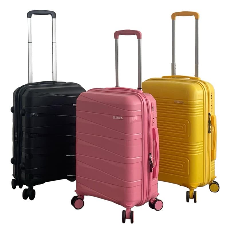 Mala de Viagem/Bordo 10KG Nova Material PP(Polipropileno)Rodinha Dupla e Removível 360Grau Várias Cores APROVEITAR !