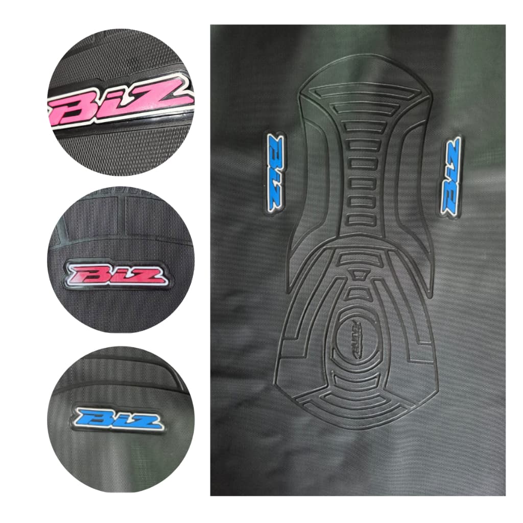 Capa de banco moto personalizada antiderrapante emborrachada Biz