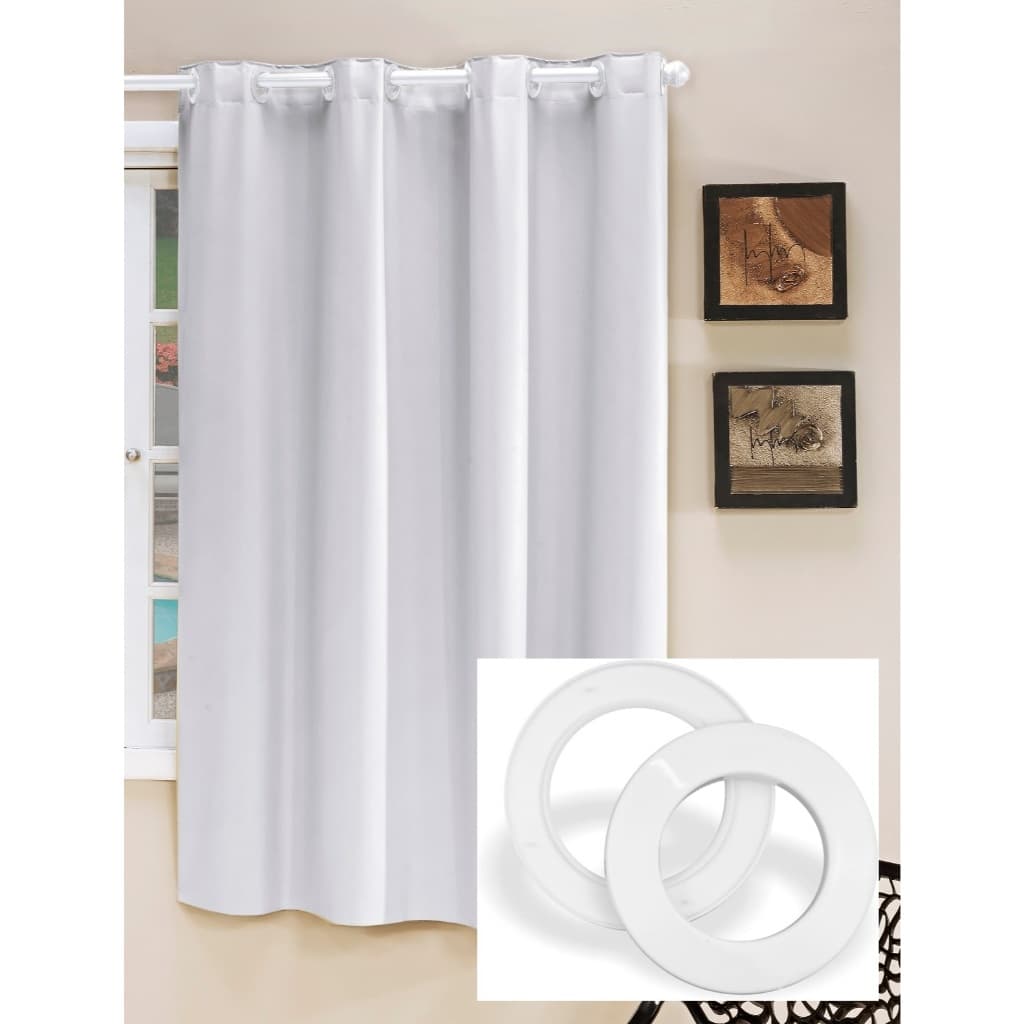 Cortina  Blackout em PVC  Box de Banheiros Janela Sala Quarto Folha única 1,40x1,80  Ihos Blecaute Veda Luz