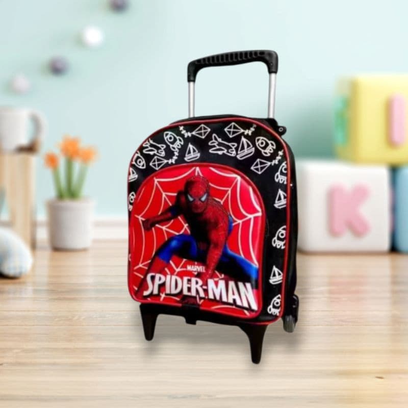 mochila pre-escolar con rodinha de cilicone infantil minina e minino,  con os disenhos de personagens mais variados.