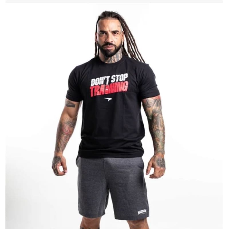 Camiseta Maximum Dont Stop Training Preta