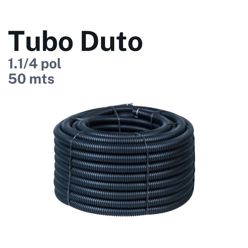Tubo Duto Corrugado Eletroduto Conduíte 1.1/4 Pol C/ 50mt