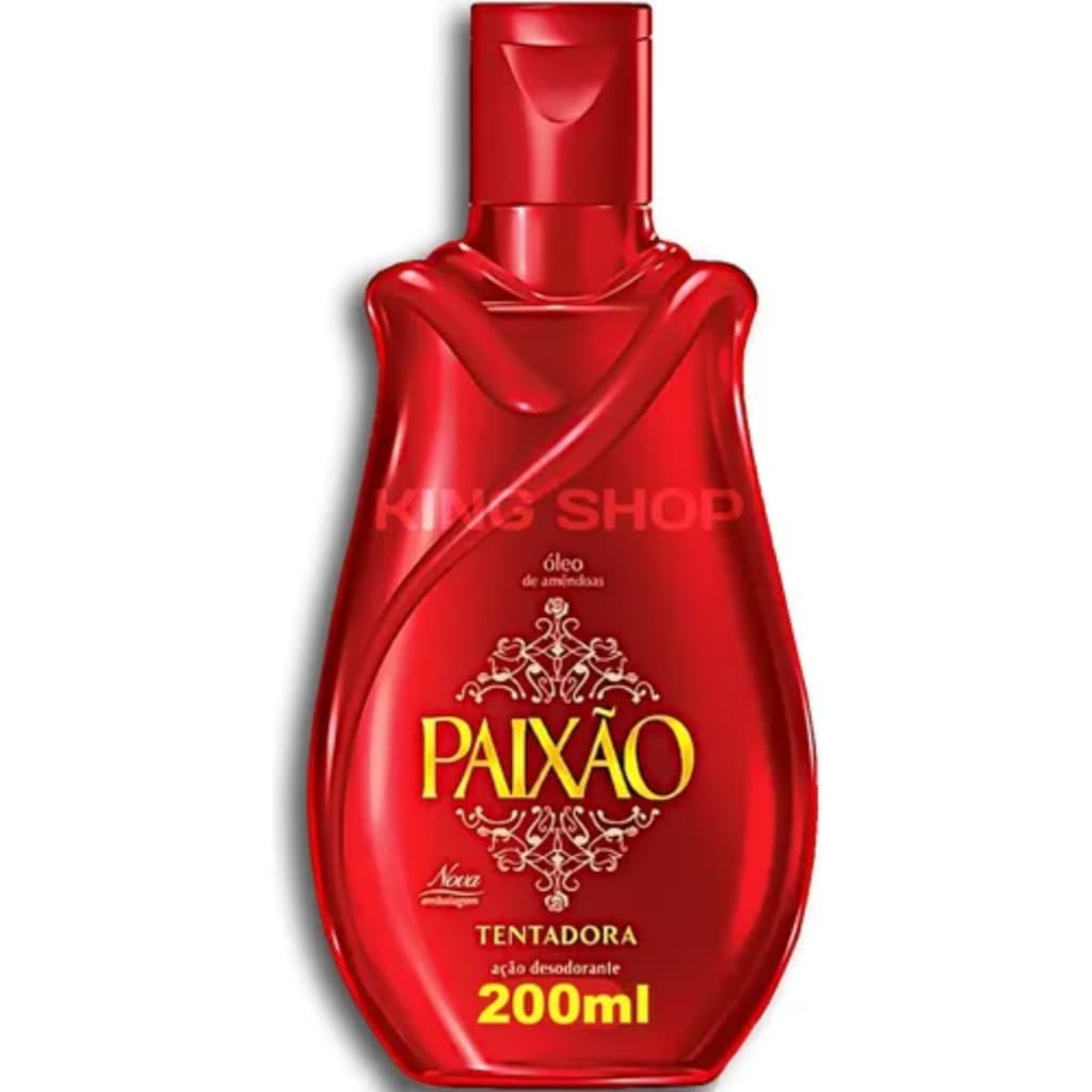Óleo Deo Corporal Paixão Tentadora Rubi com Óleo de Amêndoas 200ml