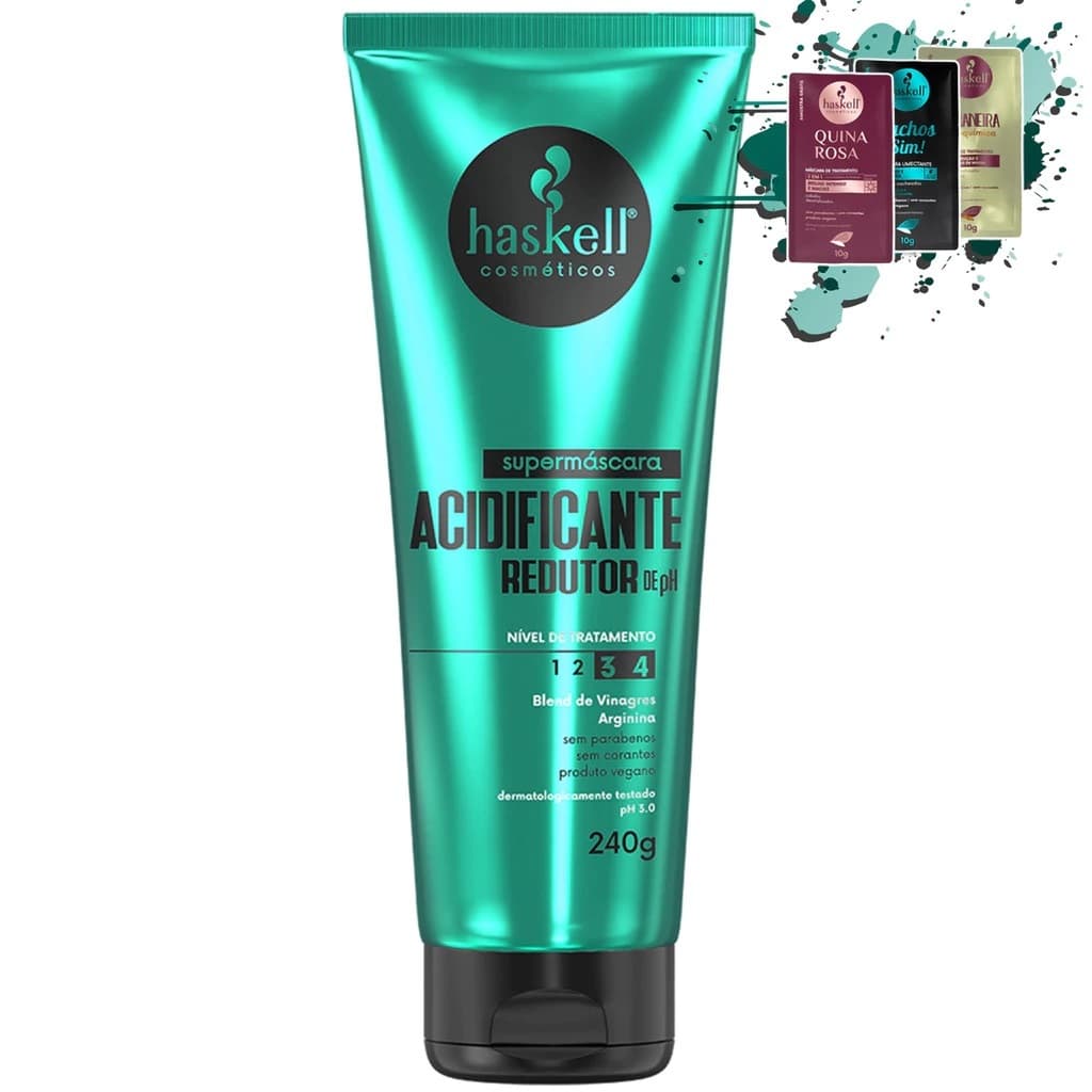 Supermáscara Haskell Acidificante Redutor de pH 240gr