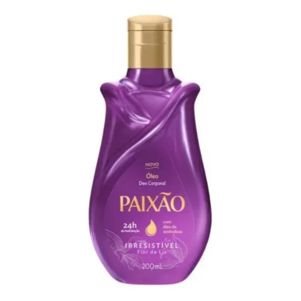 Óleo Deo Corporal Paixão Irresistível Flor De Lis 200ml