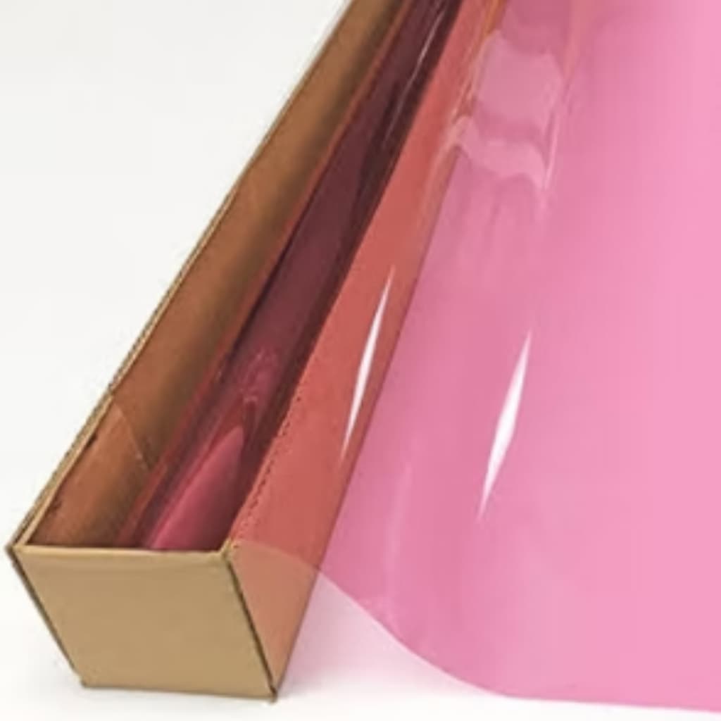 PELICULA CONTROLE SOLAR INSULFILM ROSA NATURAL G50 POLIESTER 75CMX5METROS