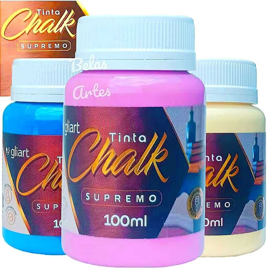 Tinta Chalk Supremo Super Cobertura 100ml - Gliart