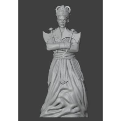 Miniatura de Xango ( modelo 1 ) SEM PINTURA