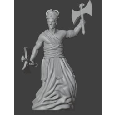 Miniatura de Xango ( modelo 2 ) SEM PINTURA