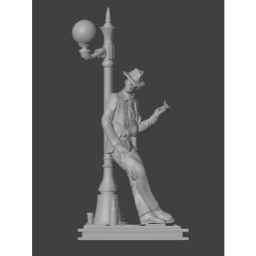 Miniatura de Zé Pilintra ( modelo 1 ) SEM PINTURA