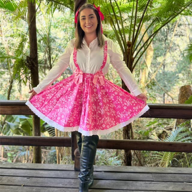 VESTIDO FESTA JUNINA PLUS SIZE - SAIA FESTA JUNINA PLUS SIZE