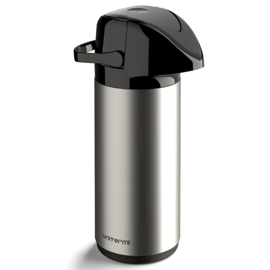 Garrafa térmica Bomba de Pressão de vidro 1L inoxidável Café