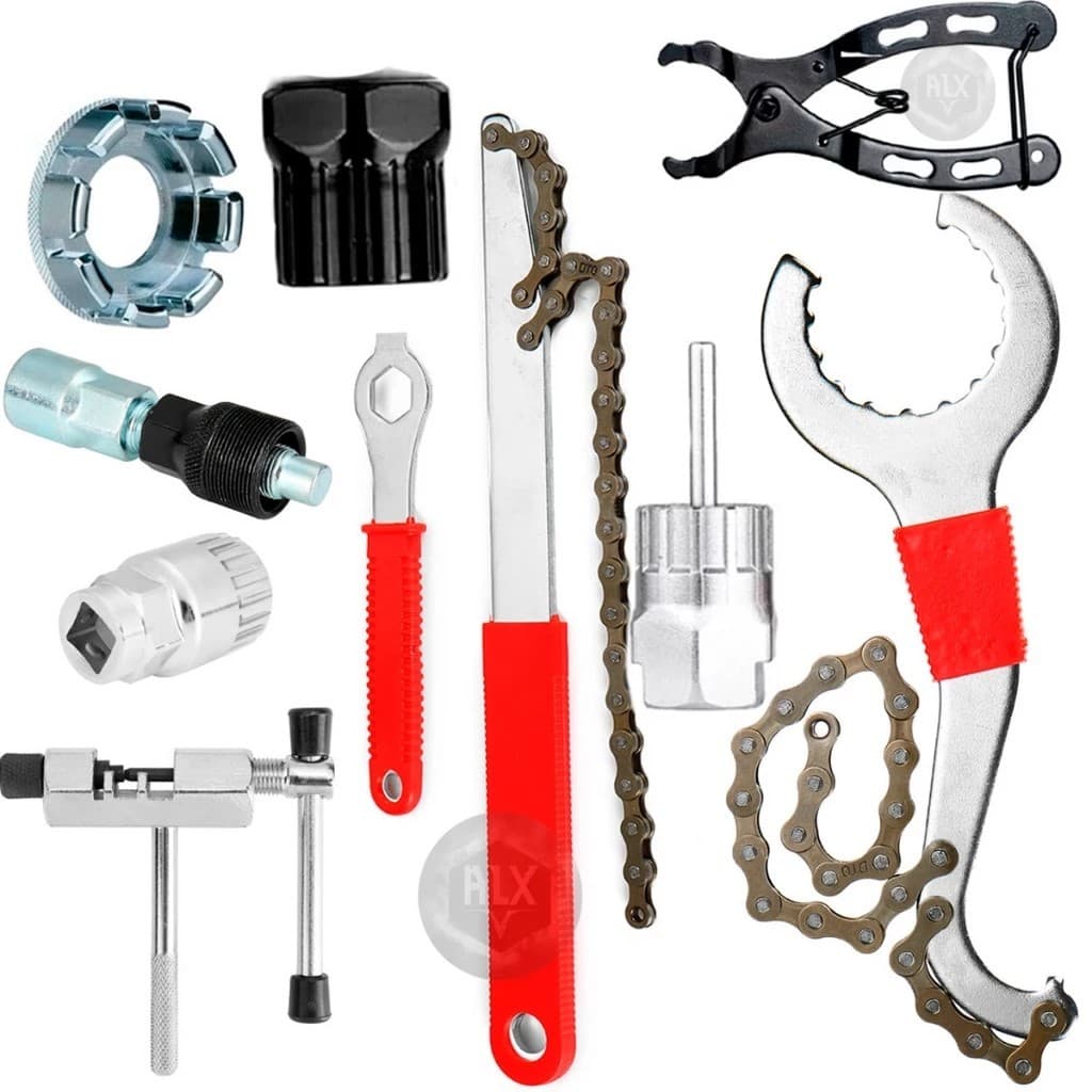 Chaves Ferramenta de Bike: Kit com 10 Chaves para Ajustes Rápidos