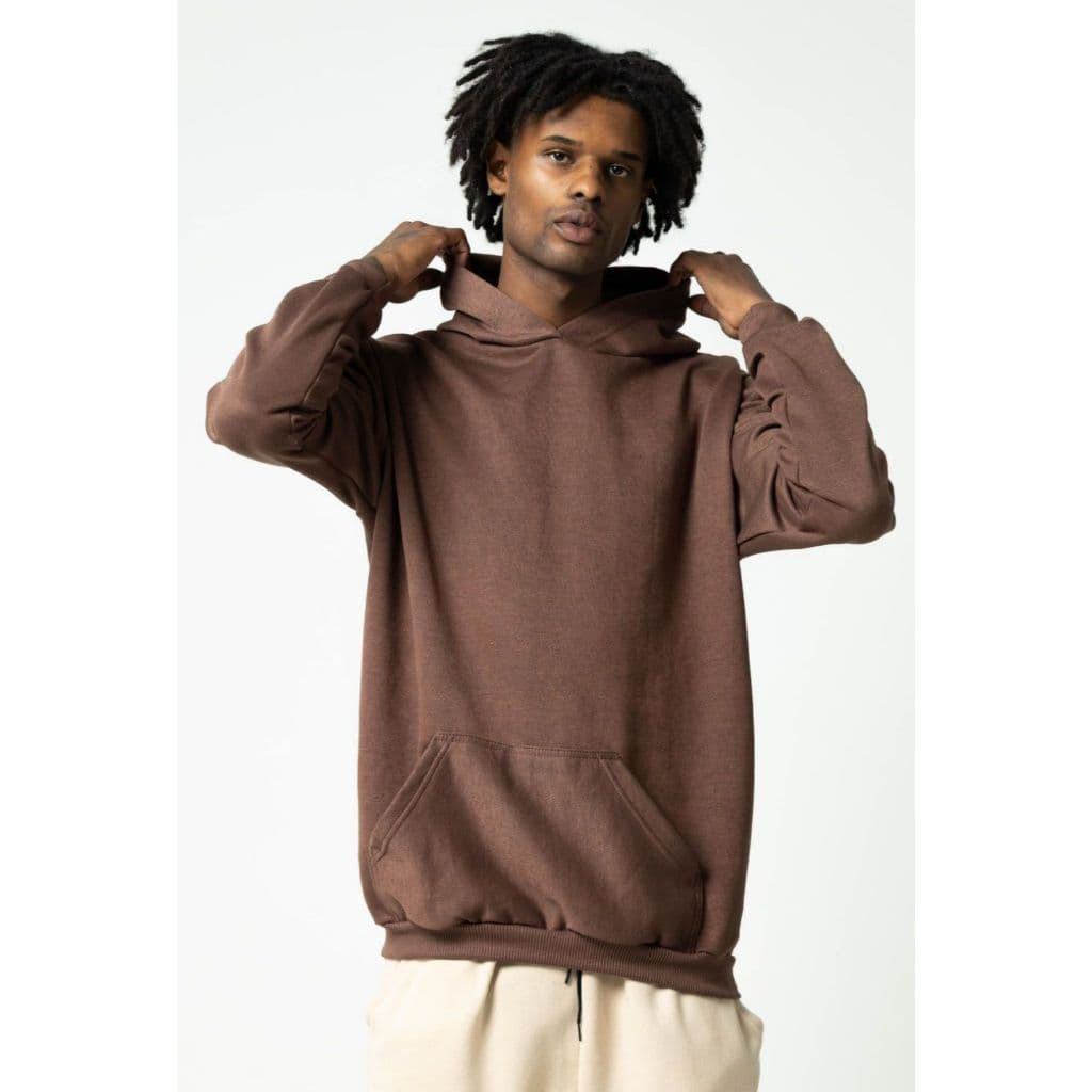Moletom Masculino Feminino Blusa Unissex Canguru Com Capuz Flanelado Inverno Moleton Liso de Algodão Frio
