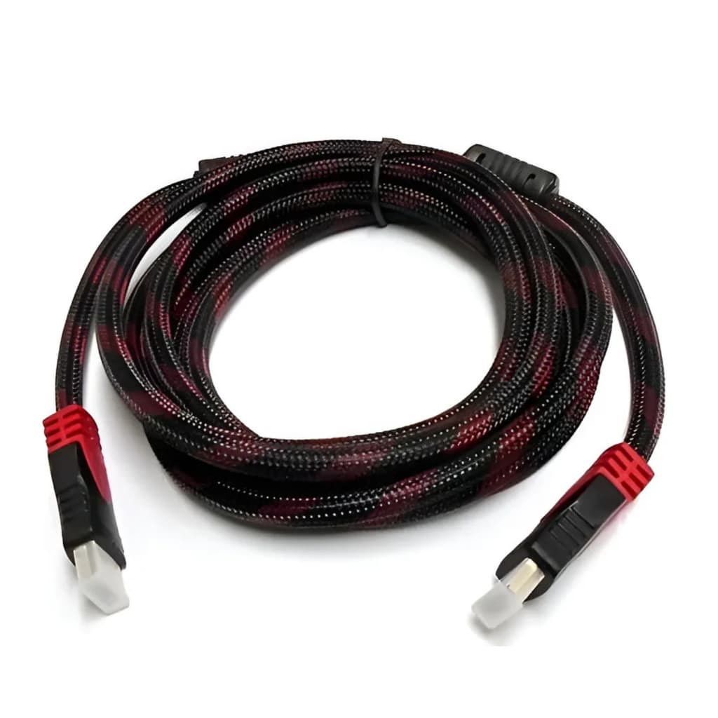Cabo HDMI 2.0 4k Cabos Hdmi 2.0 4k Monitor Qatarshop Cabos de vídeo para PC Hdmi 5 metros Hd 1080p