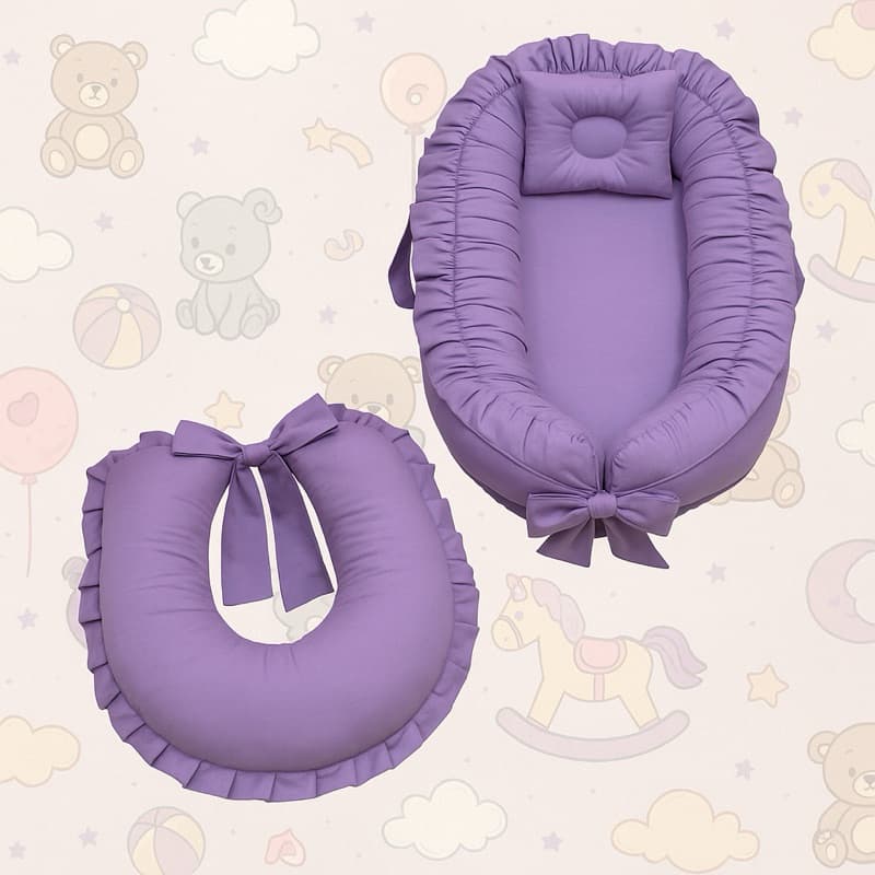 Ninho Redutor + Almofada de Amamentação = Conforto e segurança para o bebê, praticidade para você