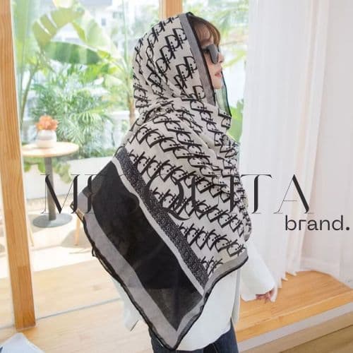 Bandana Lenço Cetim Echarpe Super Moda