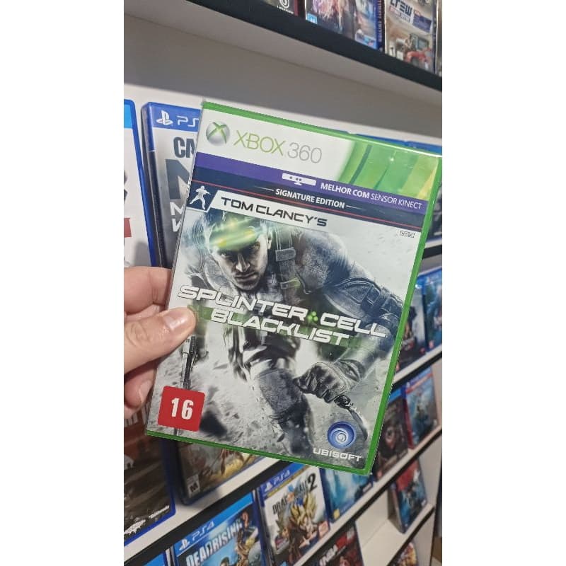 Splinter cell blacklist XBOX360 midia fisica original