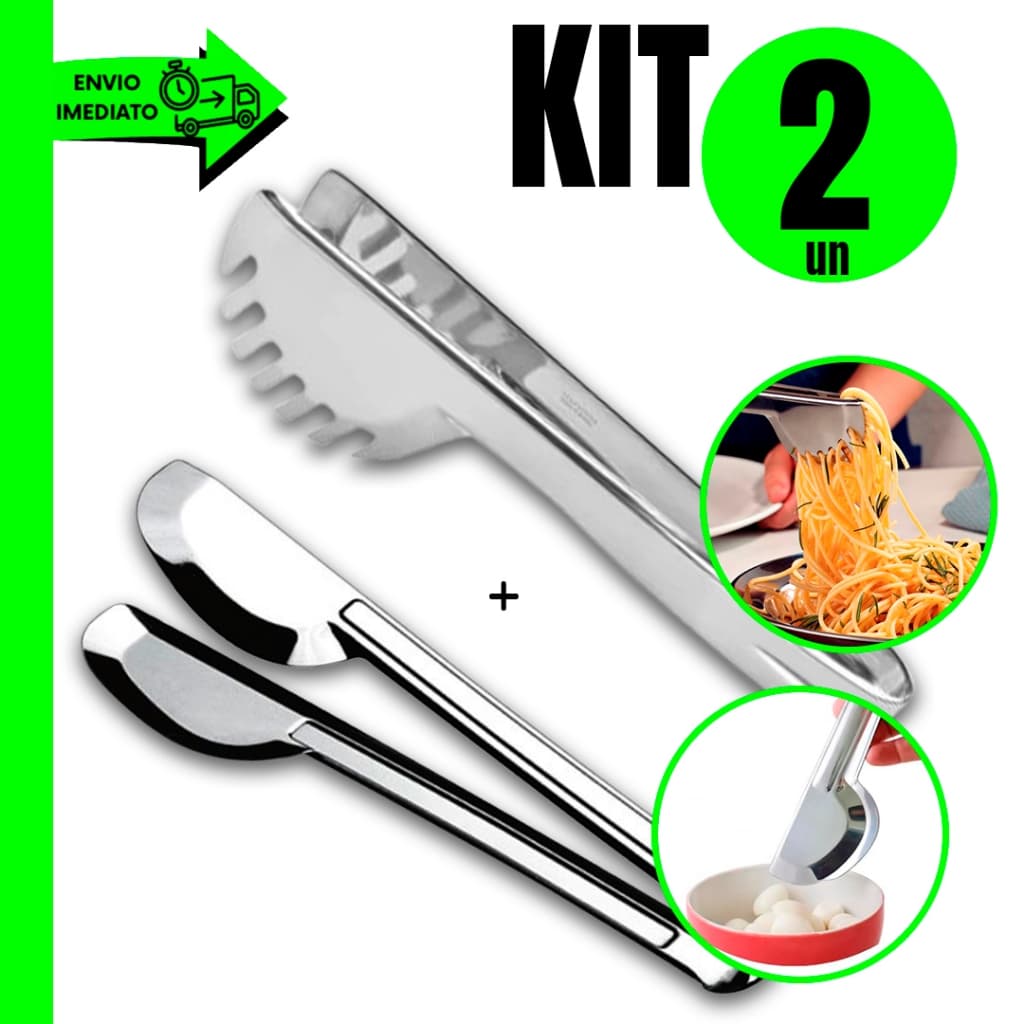 Kit Pegador de Massa + Pegador Universal em Aço Inox – Praticidade e Versatilidade na Cozinha!