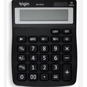 Calculadora De Mesa Com Desligamento Automático Mv4124 Elgin