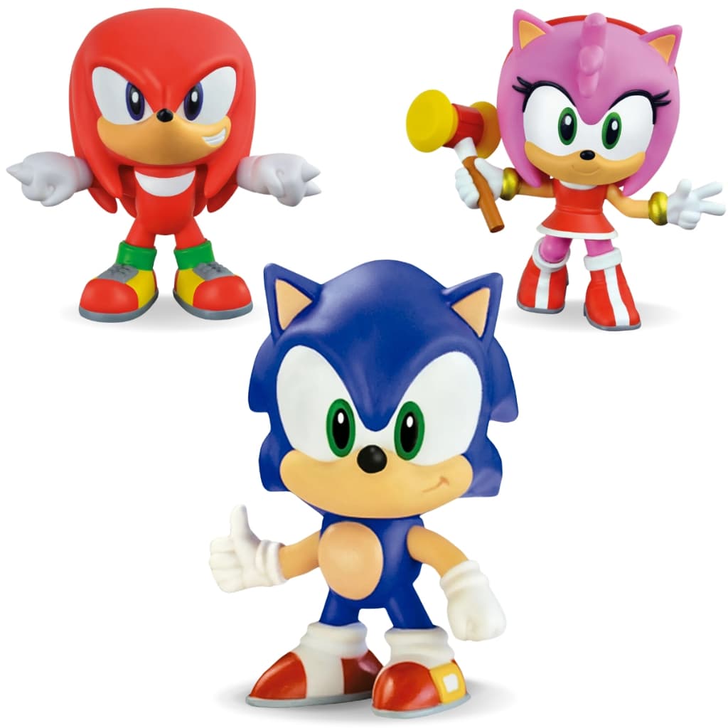 Sonic Figura Colecionável Boneco de Vinil Fandom Box Turma do Sonic