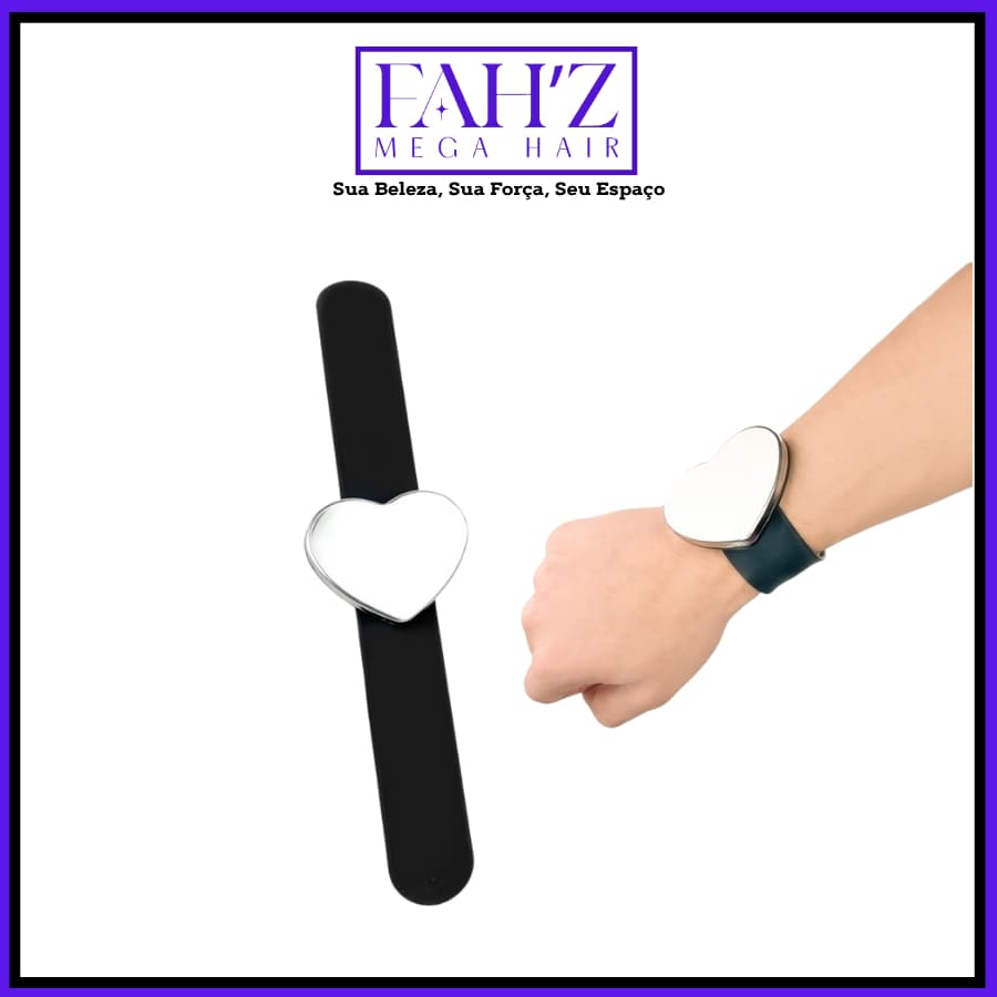Pulseira magnética para apoiar pomada modeladora