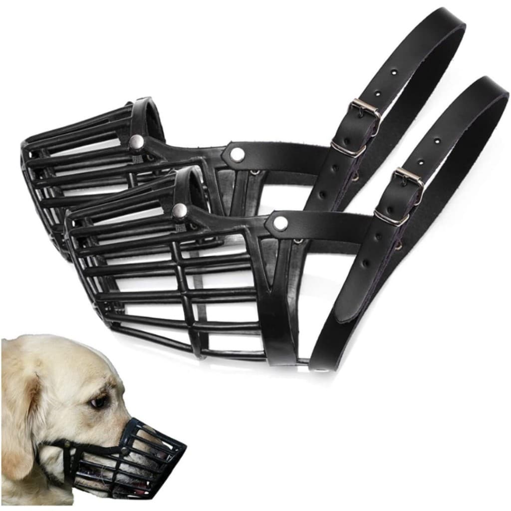Focinheira com Alça Ajustável – Segurança no Passeio p/ Cães Pequeno, Médio e Grande Porte LR-0093