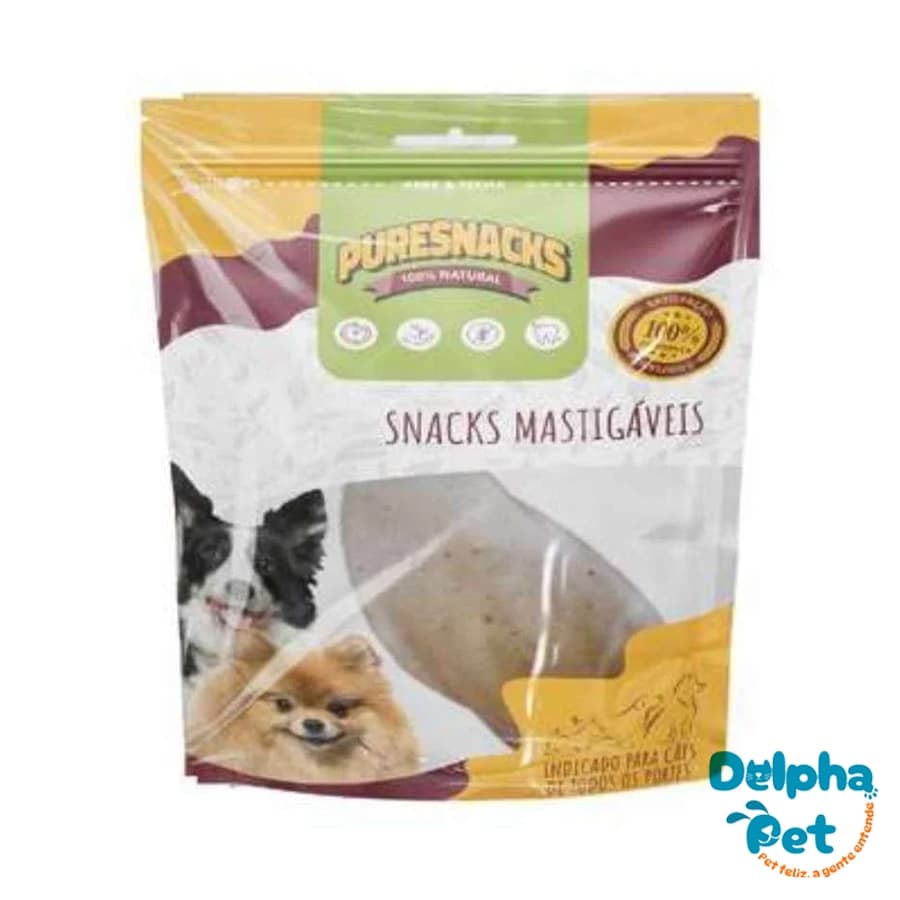 Petisco PureSnacks Orelha Bovina para Cães