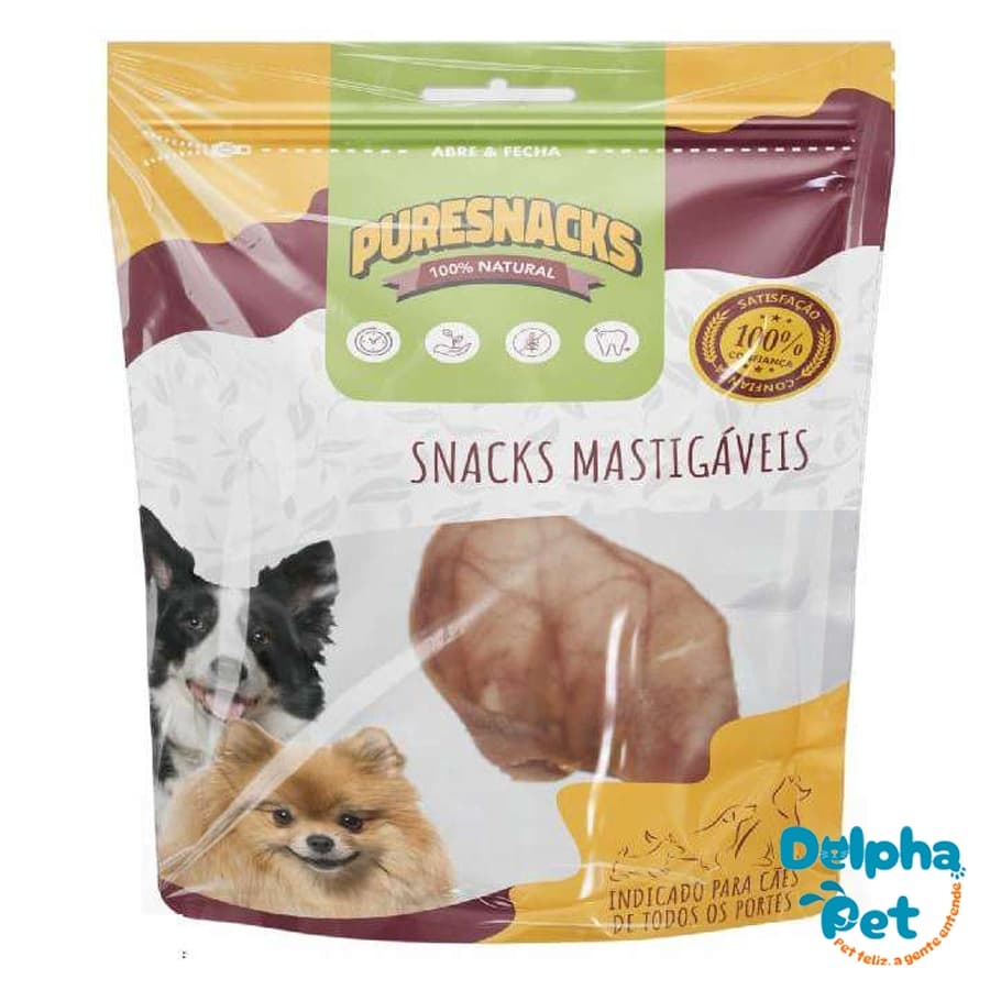Petisco PureSnacks Orelha Suina para Cães