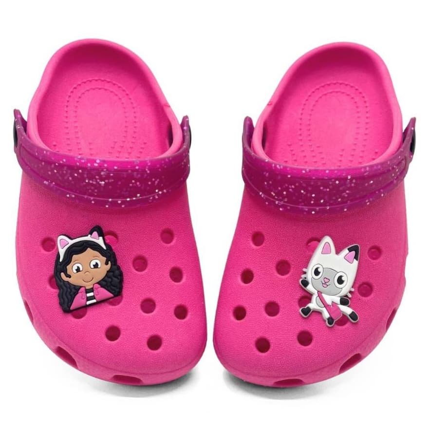 Babuche Infantil Casa Magica da Gabby Glitter Pop Kids