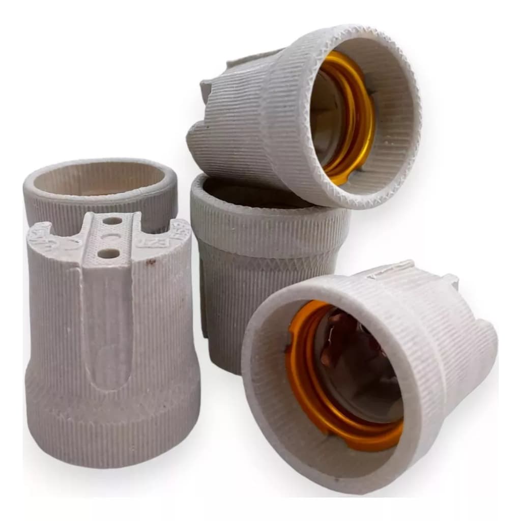Soquete de Cerâmica para Lâmpadas Aquecedoras