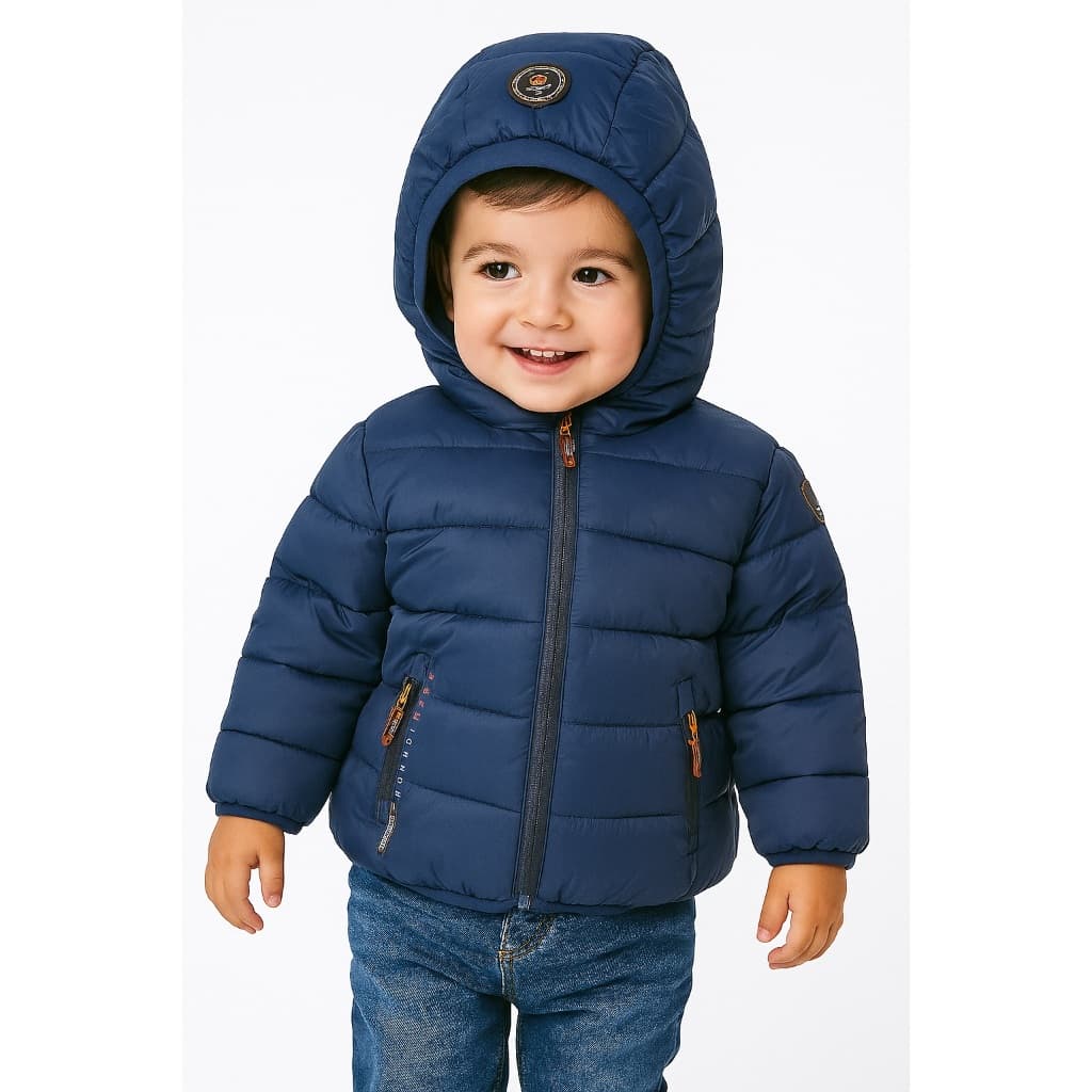 Jaqueta Bobojaco Infantil Menino Puffer Matelassê - 01 Ao 10
