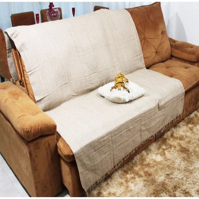 Kit 2 Mantas Decorativas | Para Sofá e Cama | Macias e Elegantes