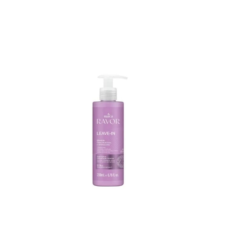 Leave in Blend de óleos nutritivos e aminoácidos Ravor 200ml