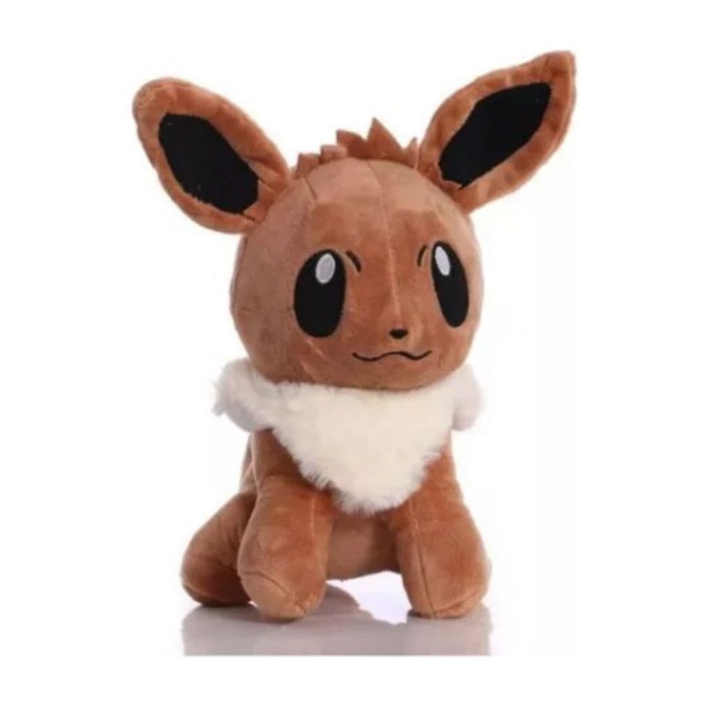 Pelúcia Evee Pokémon 25cm Antialérgico Com Ventosa Foto Real
