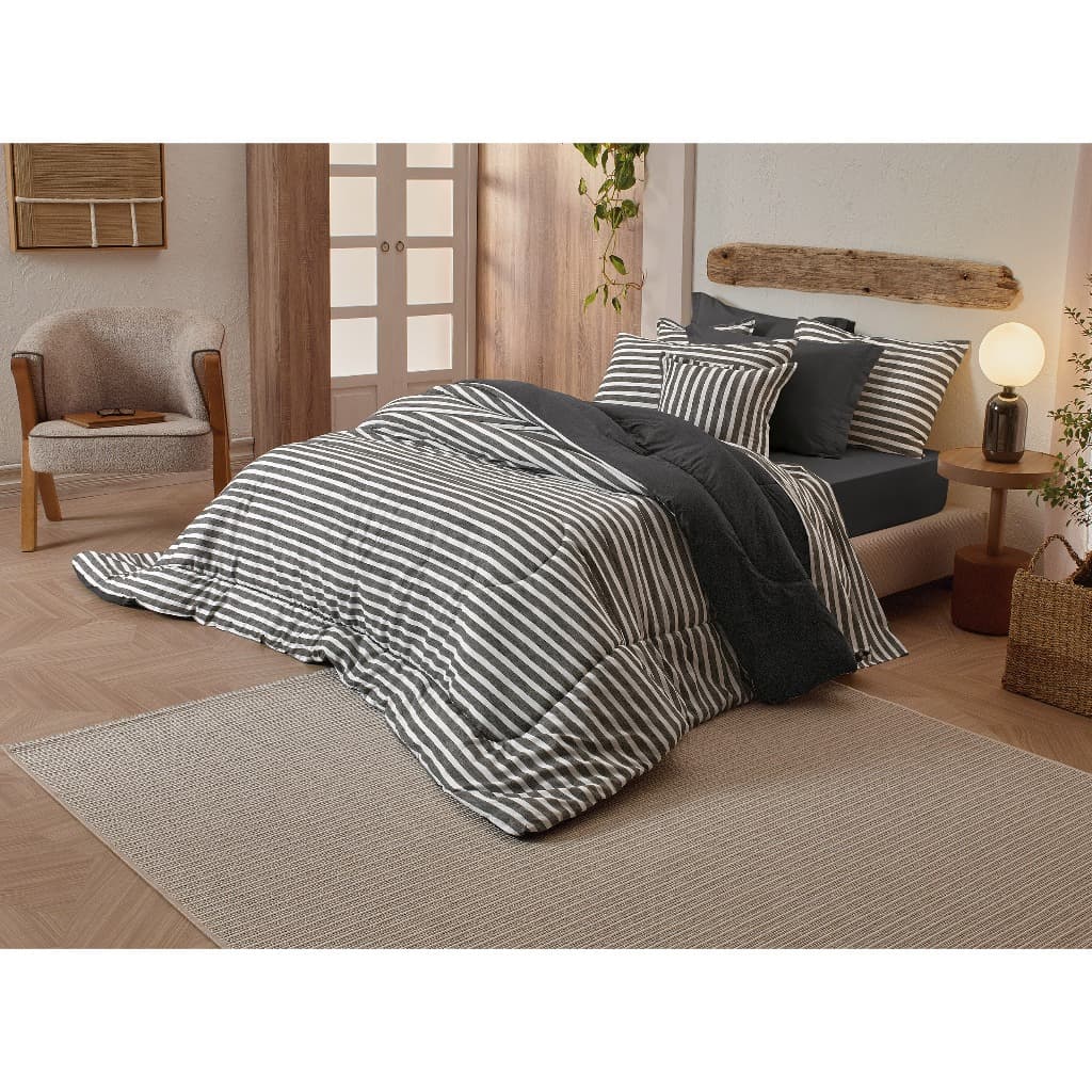 JOGO DE CAMA 4 PEÇAS QUEEEN  TEKA DIAMANTE 150 Fios