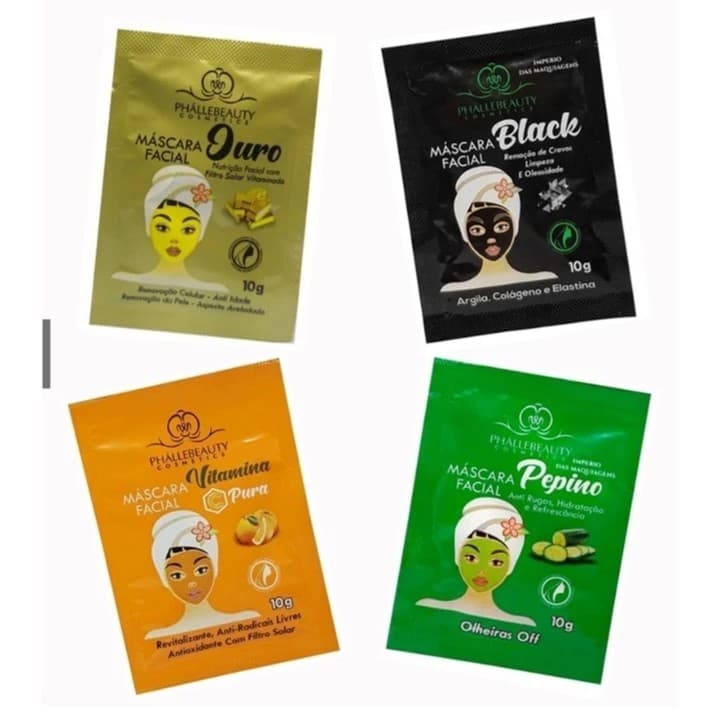 Máscara Facial em Sachê 10g