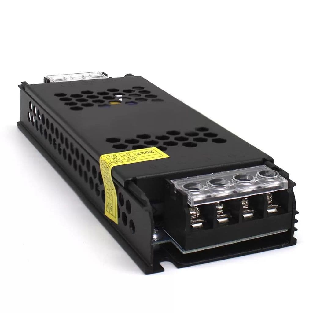 Fonte Chaveada Bivolt 12v P/ CFVT Fita LED Som Capa Preta