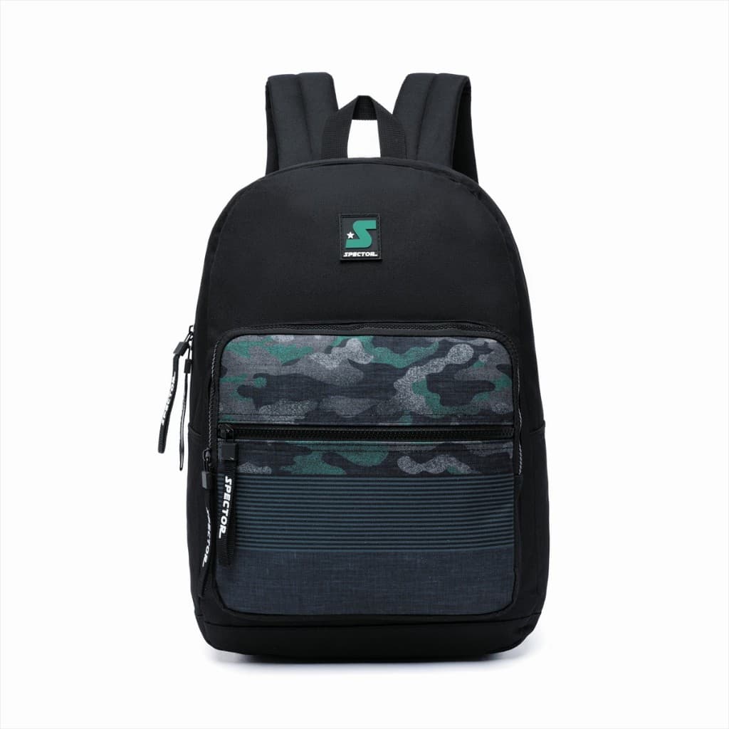 Mochila Spector Masculina Escolar Faculdade Espaçosa Passeio Resistente