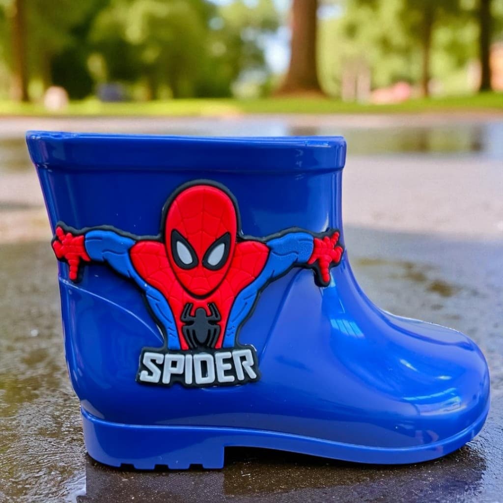 Galocha Botas Meninos Infantil Masculina Criança Leve Confortável Impermeável Antiderrapante