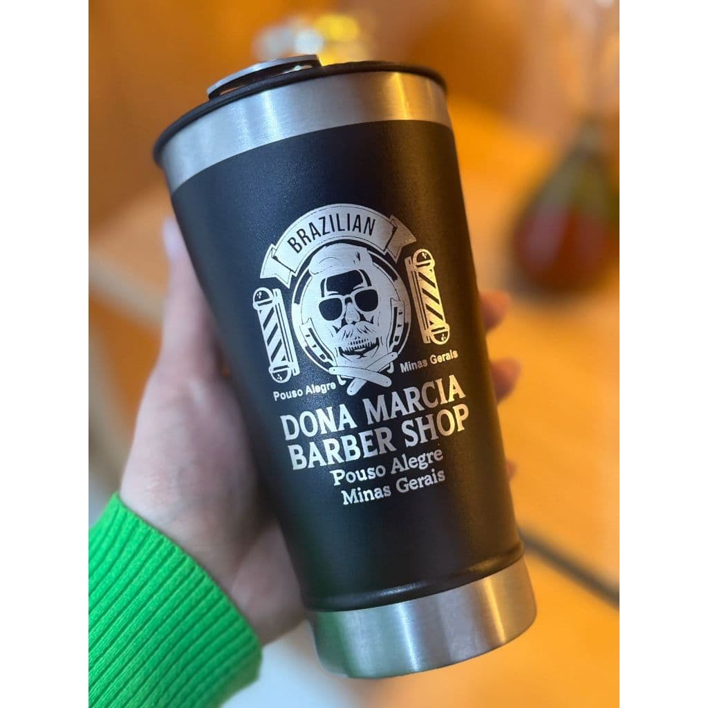 Copo Térmico Personalizado + Abridor  Seu nome, seu time, sua marca ou sua arte