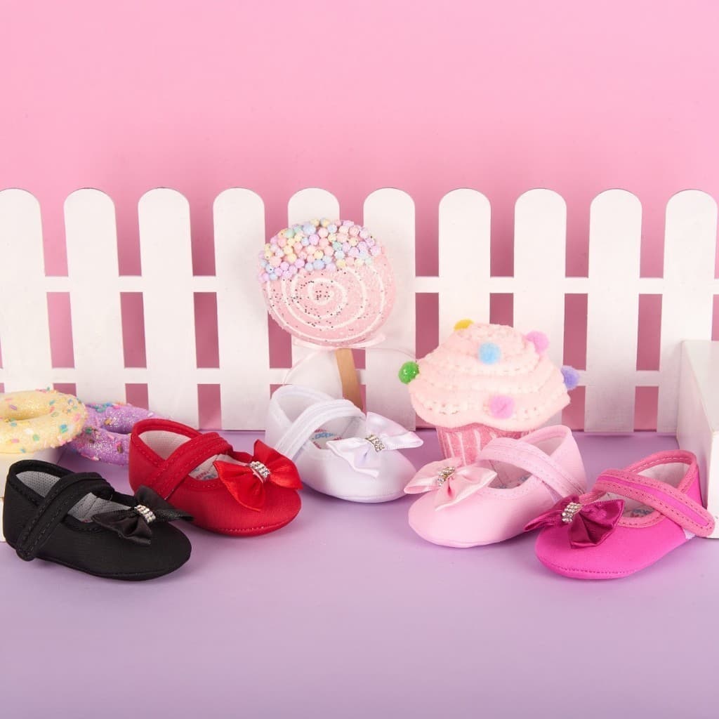Sapatilha Infantil Feminina Lançamento Para Menina Bebê Casual Confortável Várias Cores Envio Já