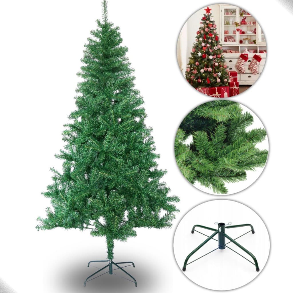 Árvore de Natal 150cm 450galhos 180cm 750 Galhos Super Cheia Grande Luxo Decoração de Natal