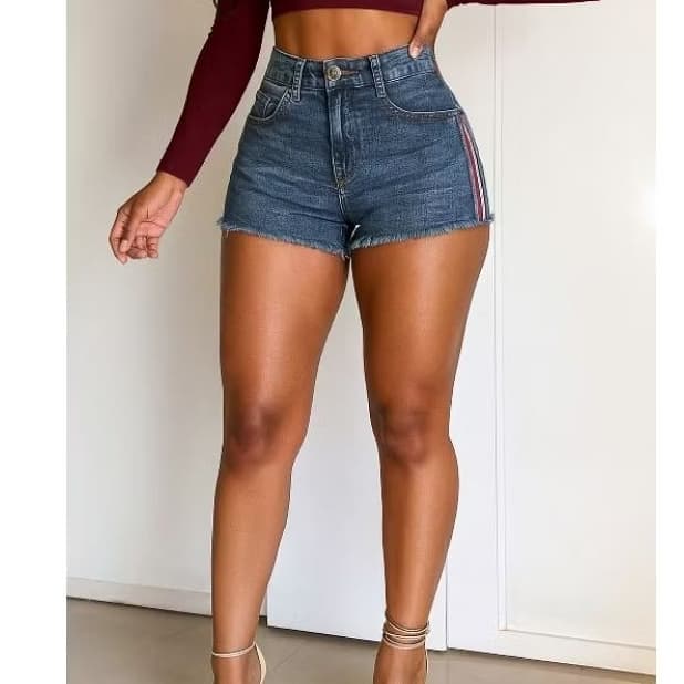 Shorts jeans Lycra