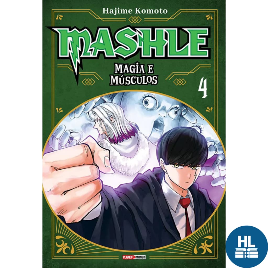 Mangá Mashle: Magia e Músculos Vol. 4 - Novo/Lacrado
